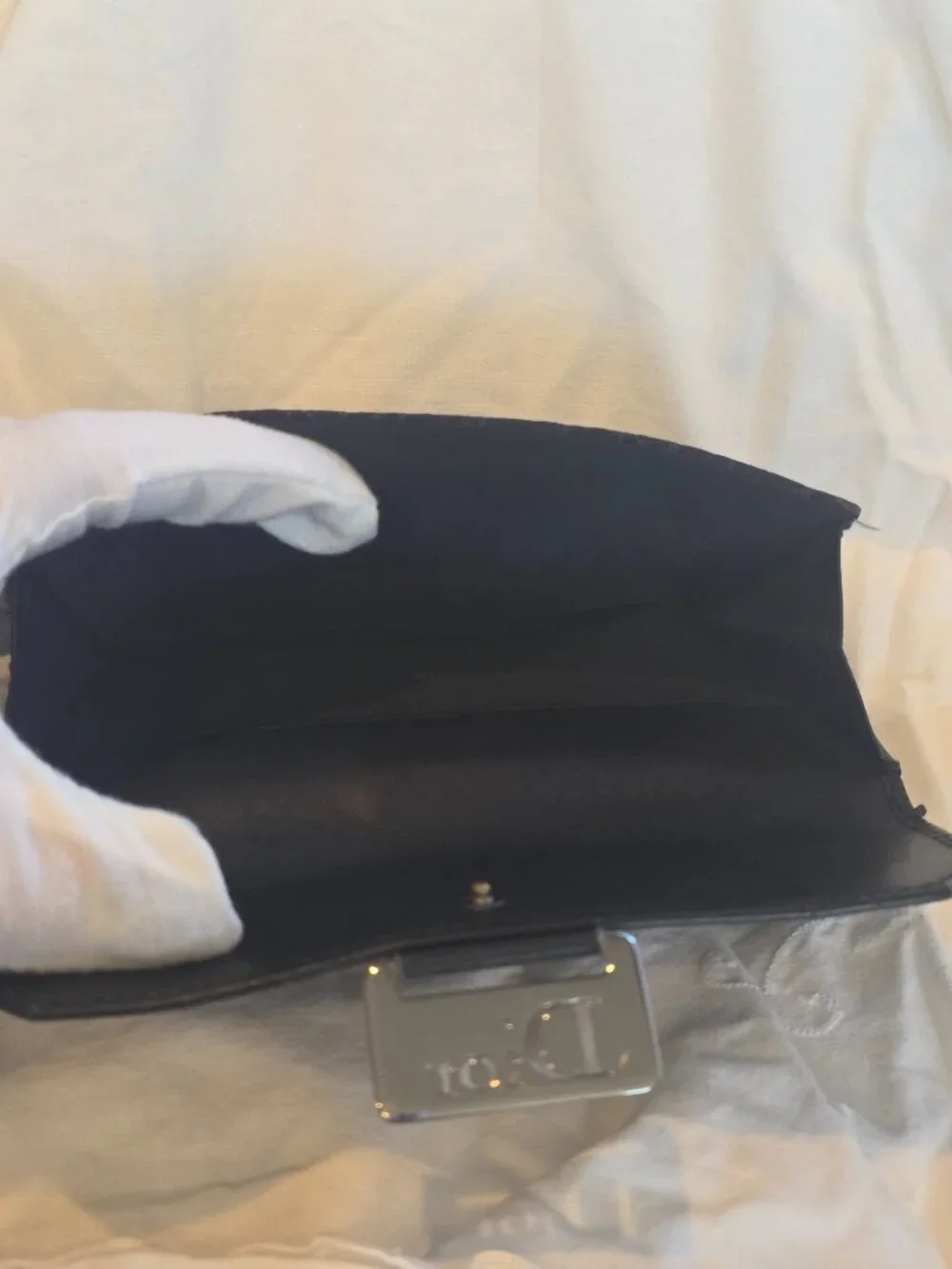 Dior Monogram Canvas and Leather Wallet